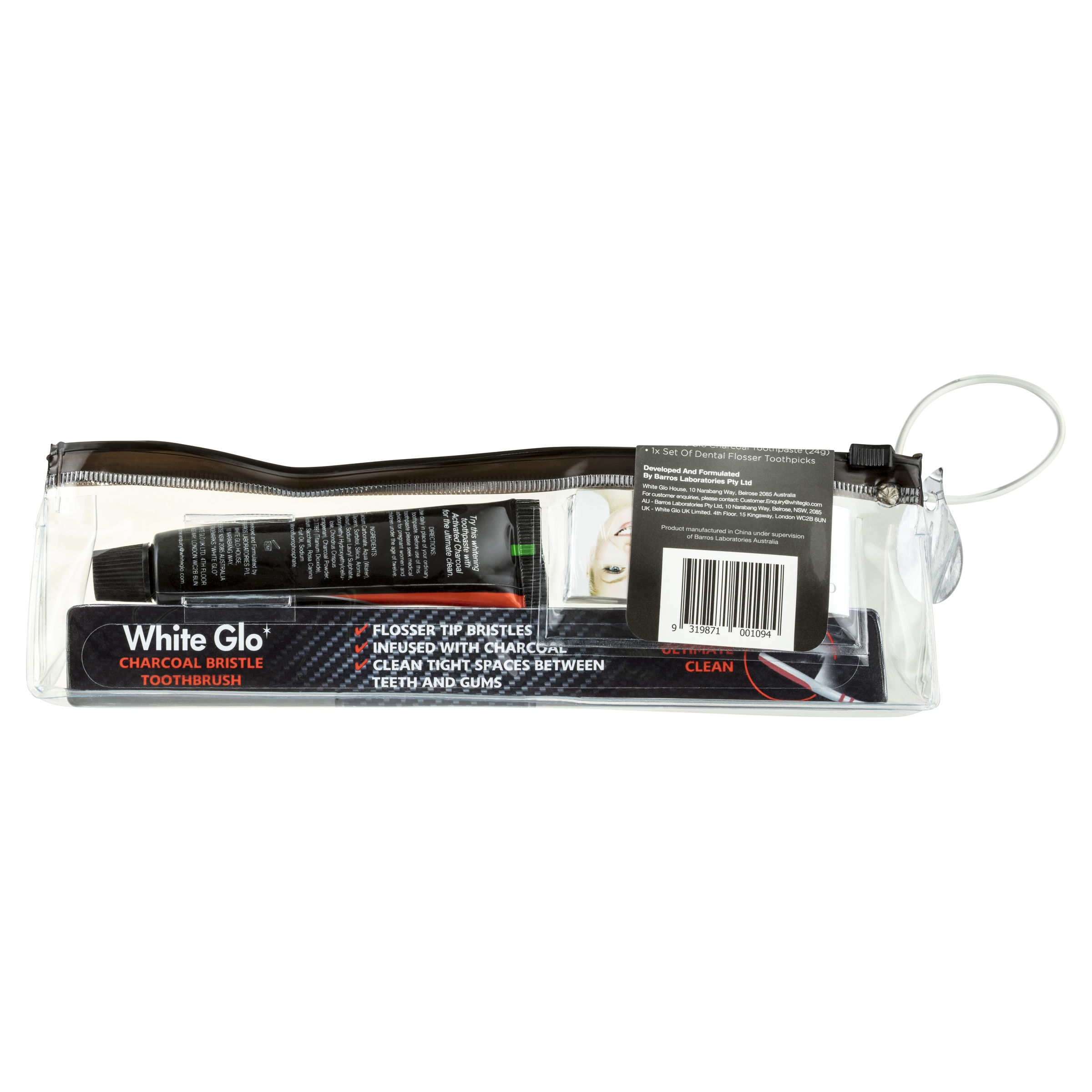 White Glo Traveller's Pack Charcoal Edition-2